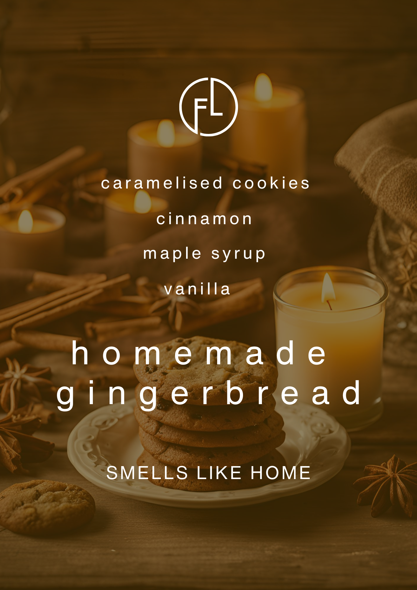 Gingerbread (gourmand with cinnamon & vanilla)