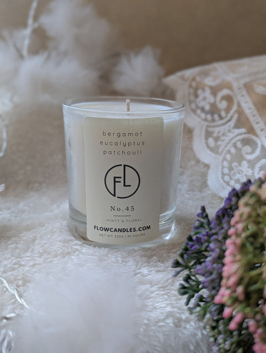 No.45 bergamot + eucalyptus + patchouli