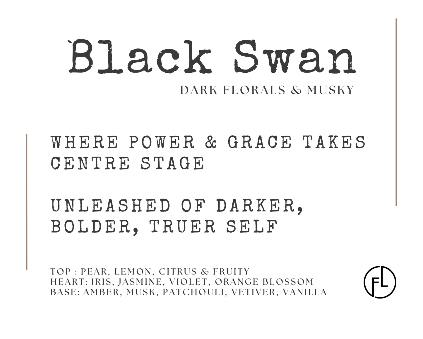 Black Swan (Dark Florals & Musky)