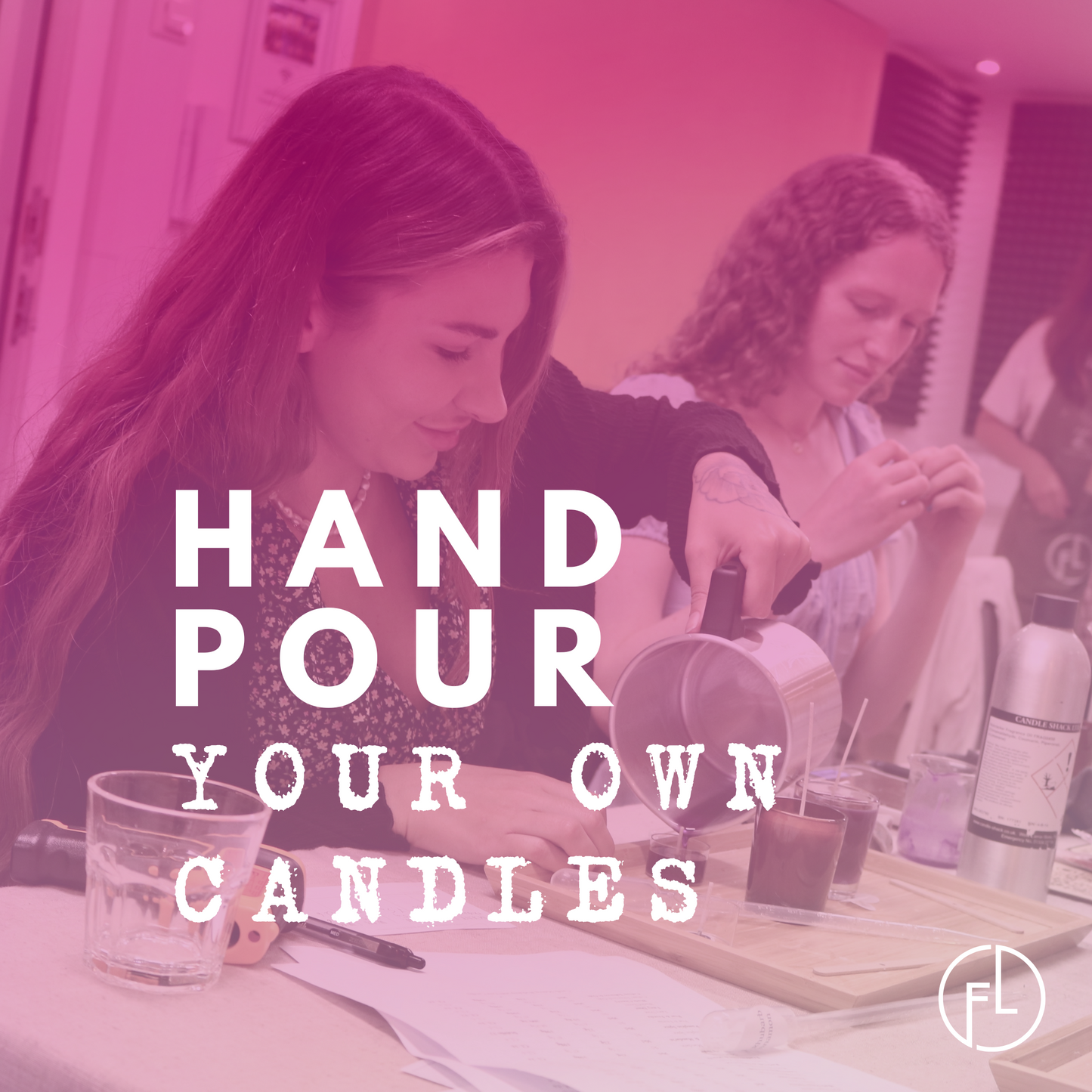 Small Group Candle Making Workshop (2-4 person)