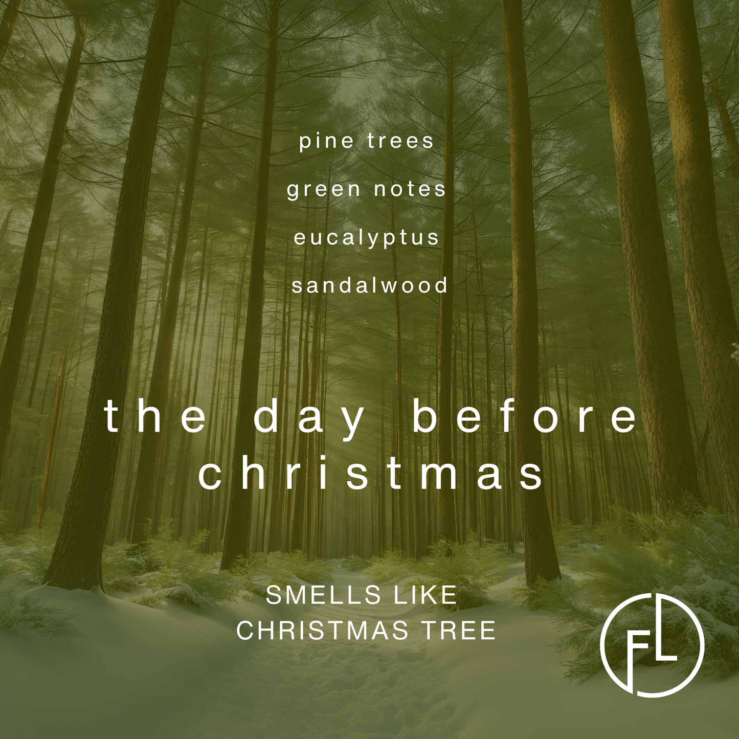 SALE! No.24 Nordic Pine Wintry Forest
