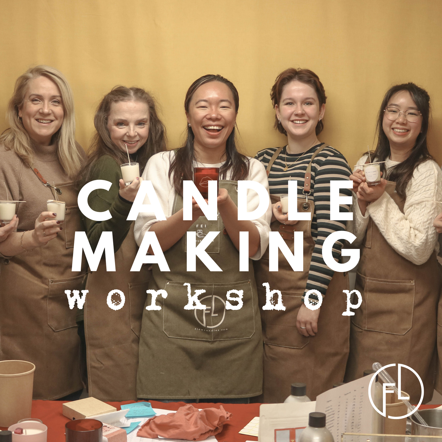 Support The Makers x Flow Candles Candle Making Workshop (June 2nd)