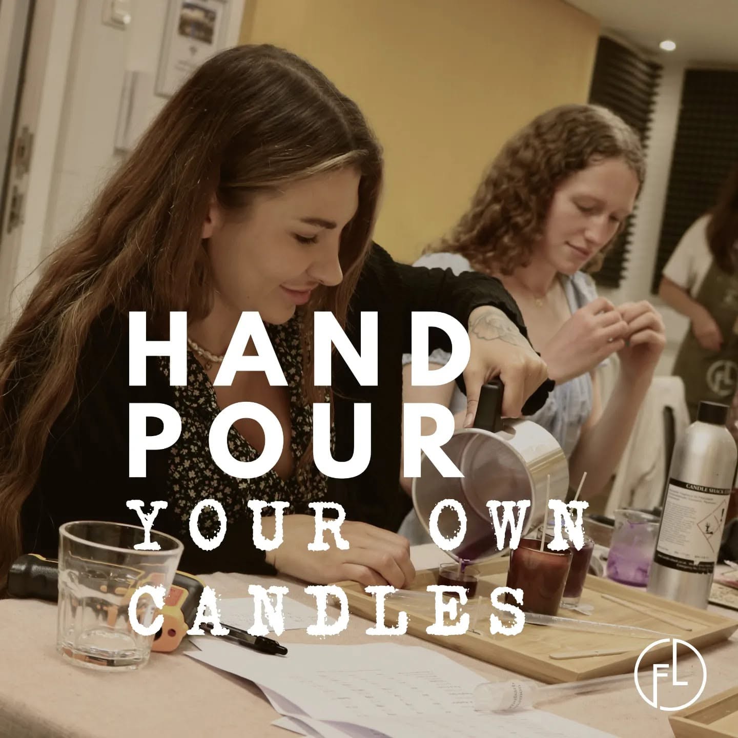 Small Group Candle Making Workshop (2-4 person)