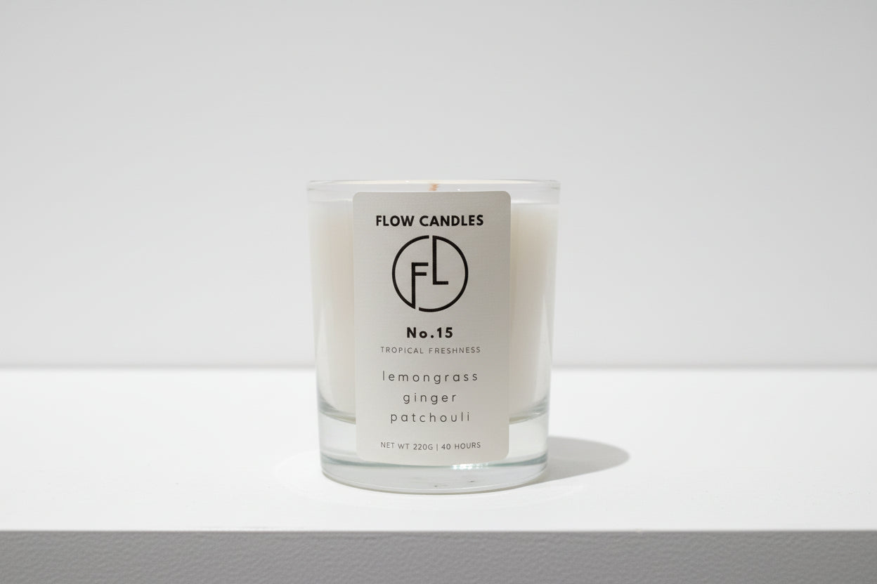 No.15 Lemongrass + Ginger + Patchouli