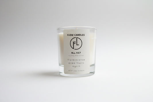 Frankincense and Myrhh Zen Candle