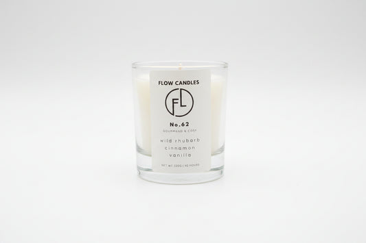 No.62 wild rhubarb + vanilla + cinnamon