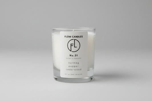 luxe and clean candle scent