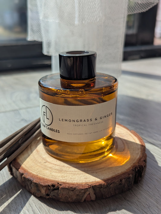NEW! Room Diffusers | Lemongrass + Ginger | 100ml