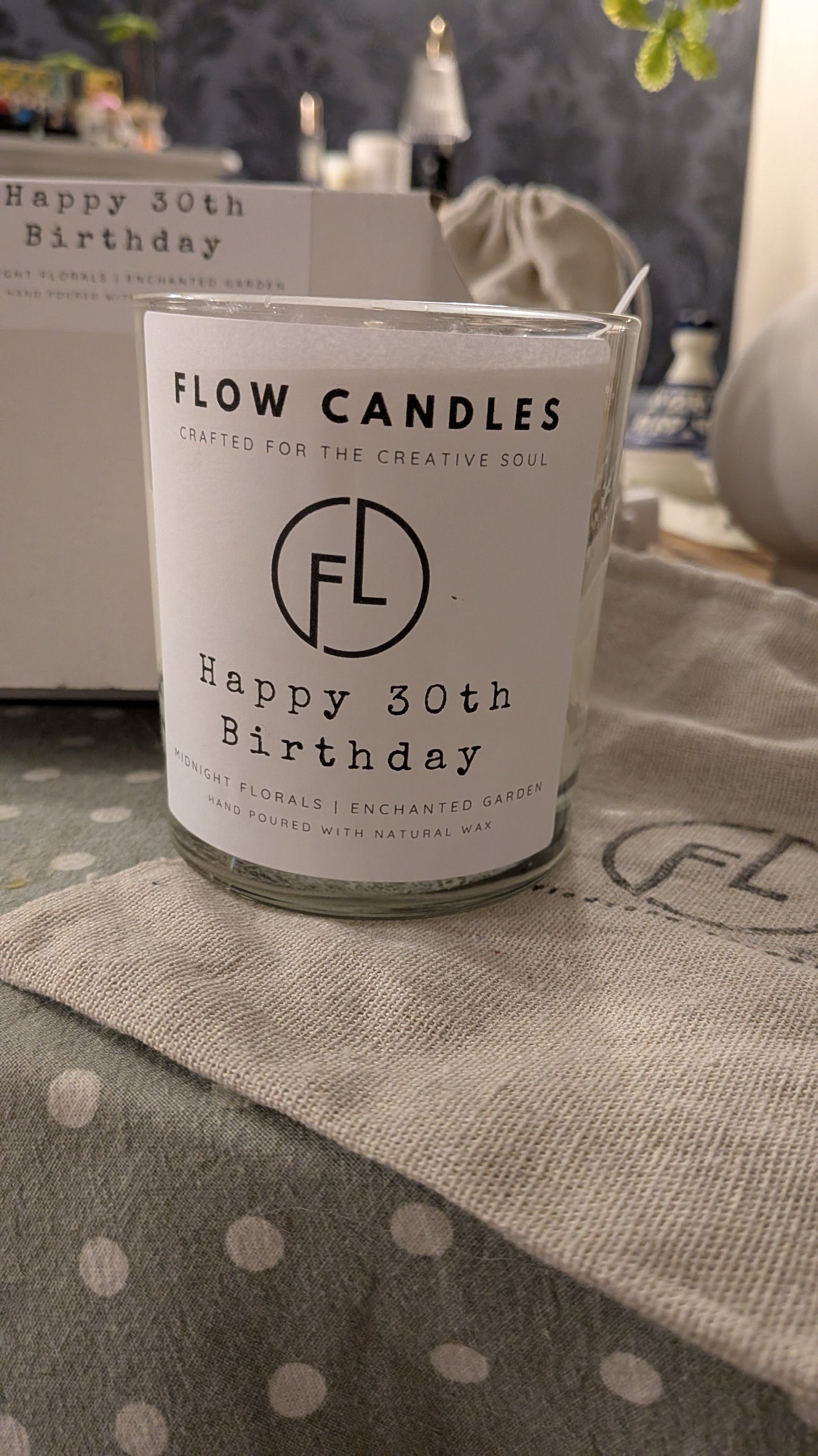 Personalised Birthday Candle